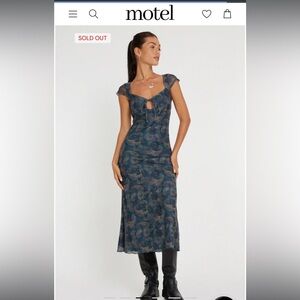 NWT MOTEL ROCKS Lunama Dress